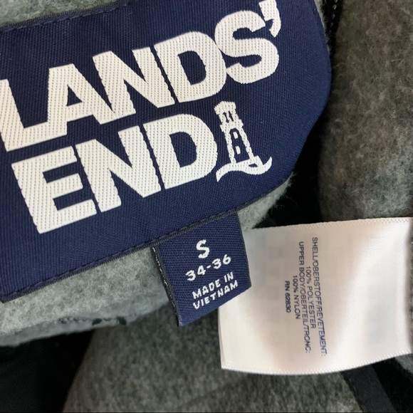 Lands’ End Mens Vest Small - Picture 7 of 7